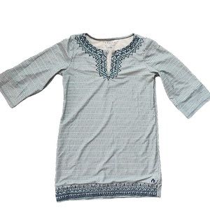 Cabana Life girl's size 12 sun protective swim coverup/tunic